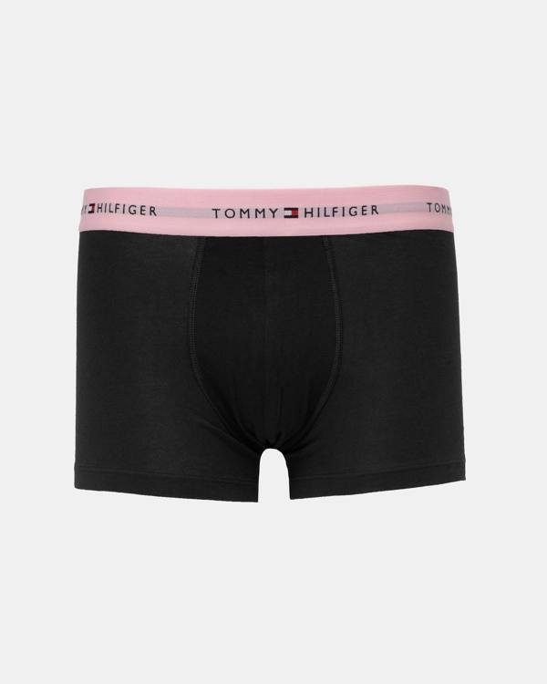 Pink banded trunks
