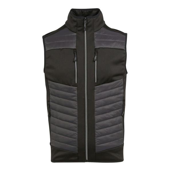 Regatta Professional Unisex Adult Thermal Hybrid Body Warmer - Ash/Black - 