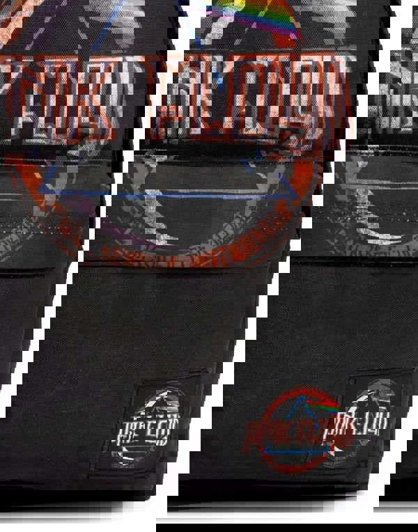 Pink Floyd Unisex Black Logo Backpack (One Size)