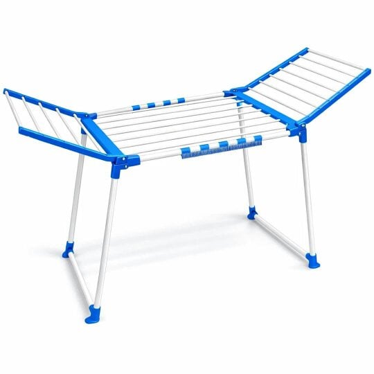 Havendro Large Folding Winged Clothes Airer Drying Rack – Laundry Dryer
