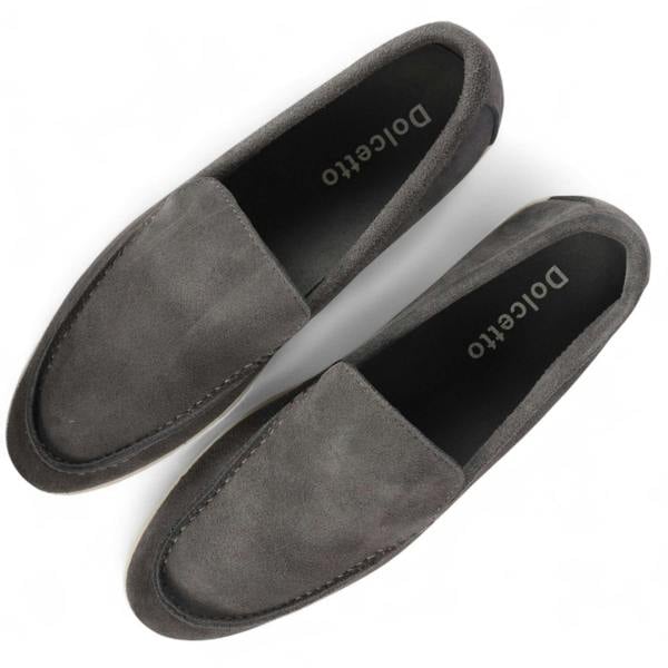 Dolcetto Men’s Durable Slip-On Loafers with Cushioned Insole