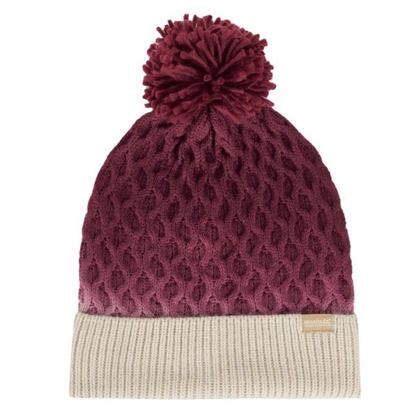 Regatta Womens/Ladies Frosty VIII Ombre Beanie - Rumba Red/Light Vanilla