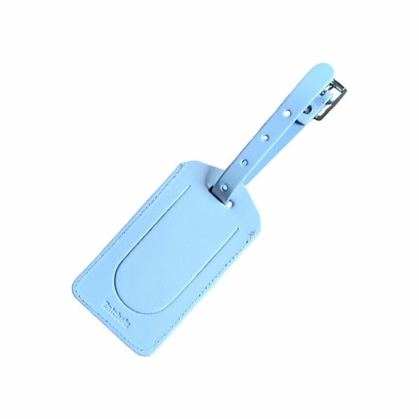 Zatchels Leather Luggage Tag - Orange White & Green - Ireland