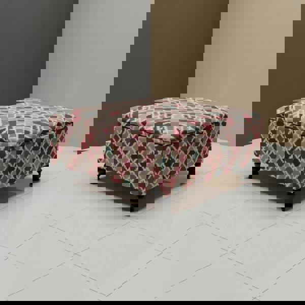 Multi - purpose Ottoman Square Footrest for Family Rooms – Stylish & Functional - ISTOOLS