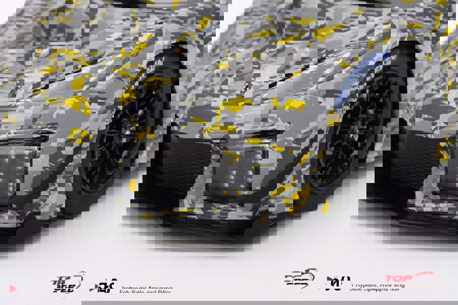 TSM Corvette Z06 GT3.R 2022 Sebring Test Car 1:18 Scale TSM TS0540