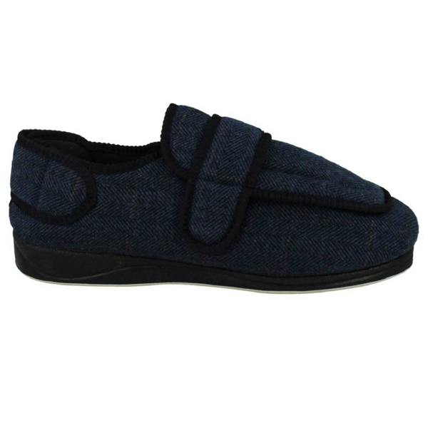 Padders Mens Padders Memory Foam Slippers Wrap