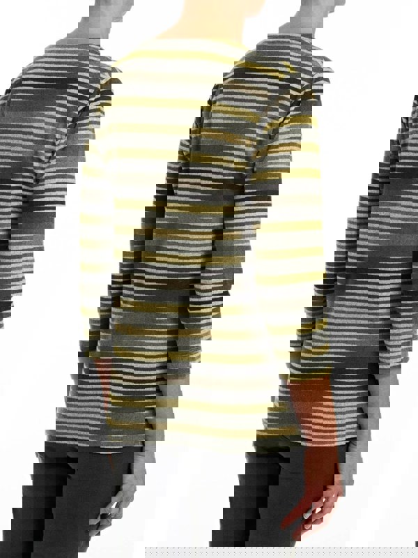 PennyPlain Striped Top - Forest