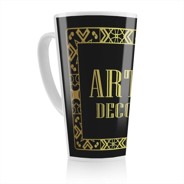 Benjamin Tate Design Art Deco Latte Mug