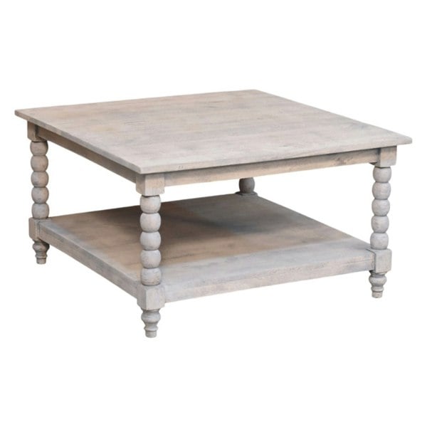 Artisan Furniture Solid Wood Barclay Acid Wash Coffee Table