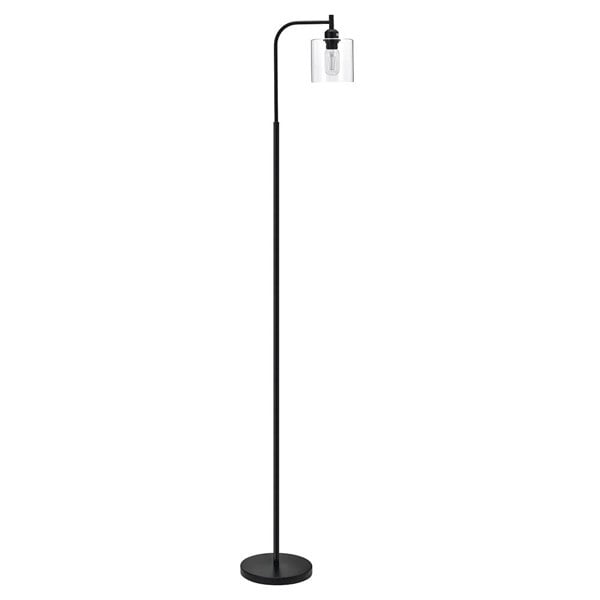 Minimalist Floor Lamp with Glass Lampshade Floor Lamps Living and Home