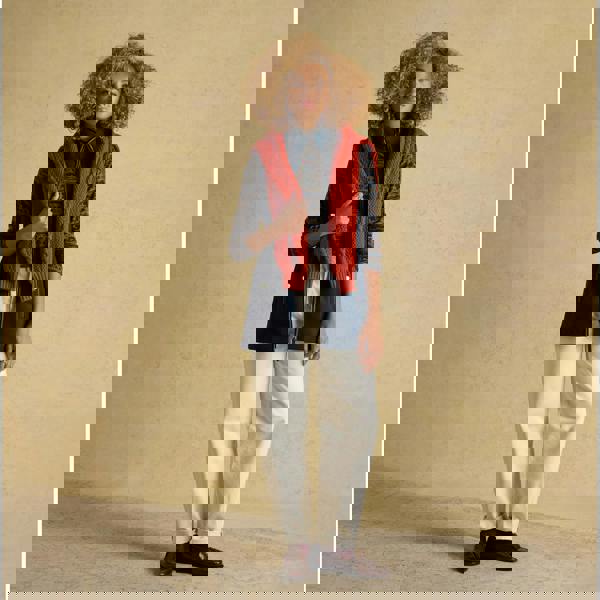 Joules Joules HERITAGE LONGLINE Womens Gilets Navy