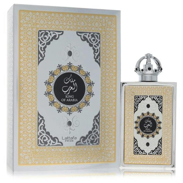 Lattafa Lattafa Pride King Of Arabia by Lattafa Eau De Parfum Spray 3.4 oz for Men 100 ml