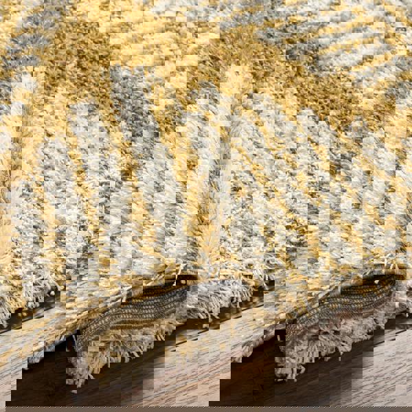 Livabliss Urban Shag-Modern Camel Ivory Soft Plush Pile Rug