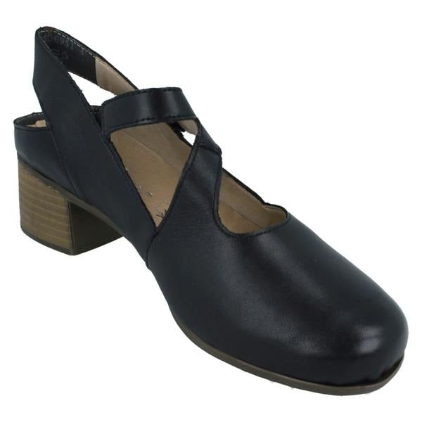 Rieker Ladies Rieker Mary Jane Open Back Shoes 41697