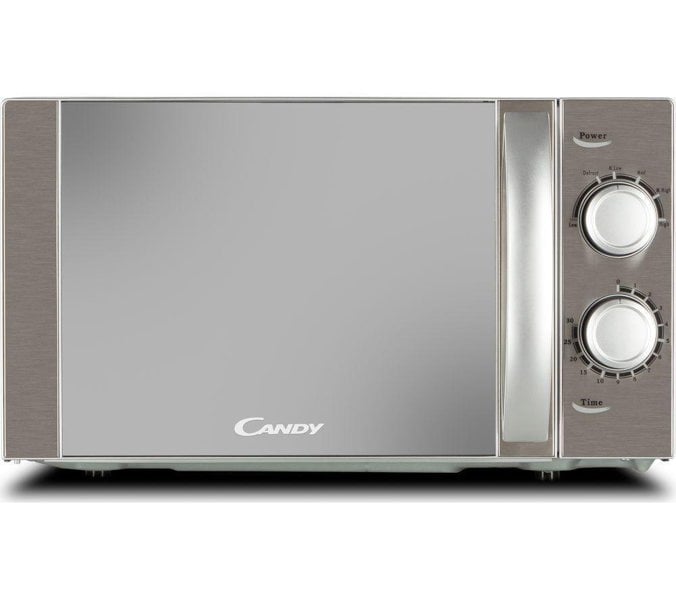 Candy CMW20MSS-DX Microwave Oven Manual Compact Solo 6 Power Settings 700W 20L