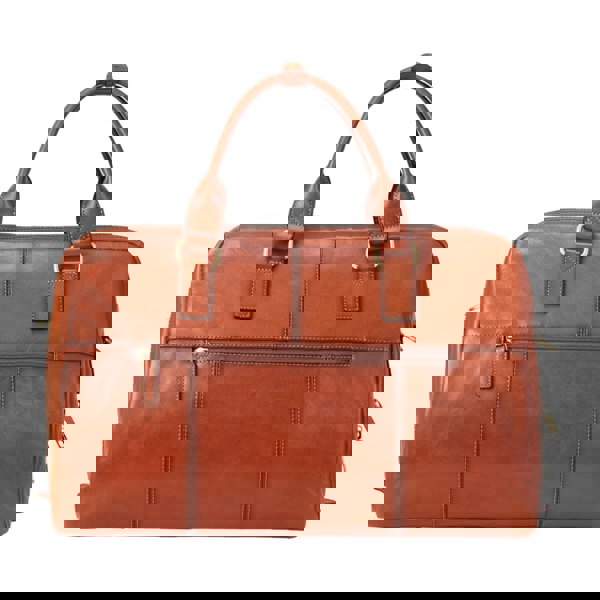 Infinity Leather Atlas - Genuine Leather Vintage Duffle Bag