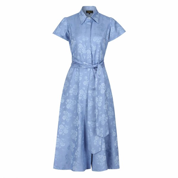Lioness by TF Sky Blue Petals Sleeved Dress