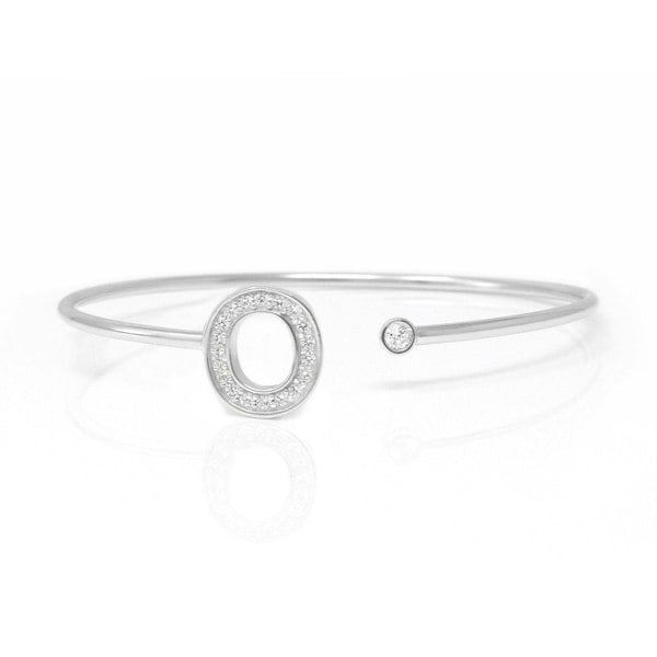 Say It With Me and Mine Bangle - Sterling Silver