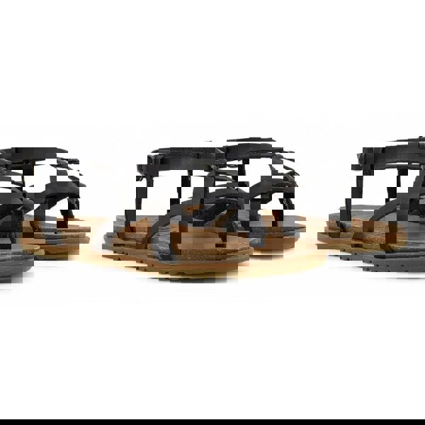 Blowfish Malibu Macarah B - Women's Black Strappy Buckle Sandals