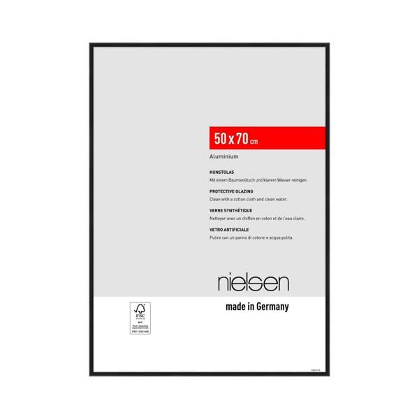 nielsen Atlanta Aluminium Picture Frame - Frosted Black