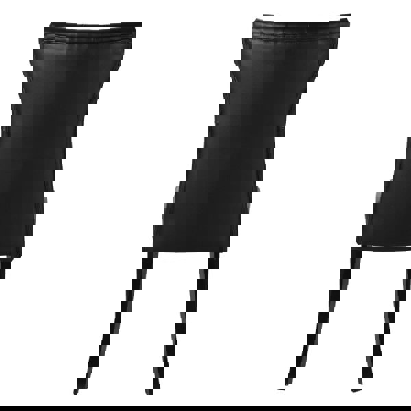 Set of 2 Faux Leather Dining Chairs Buttoned High Back Side Chairs Dining Chairs Living and Home