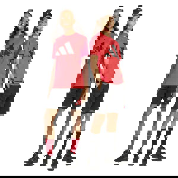 Adidas Childrens/Kids Essentials Top & Bottom Set (Pack of 2) - Red - 