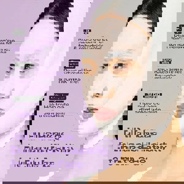 NUMBUZIN No. 9 NAD+ BIO Lifting-sil Full Face Mask Set (4 Sheets + Lifting Band)