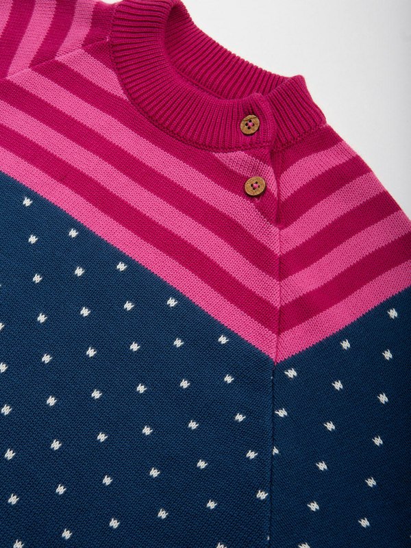Kite Girls Organic Berry Blush Poncho