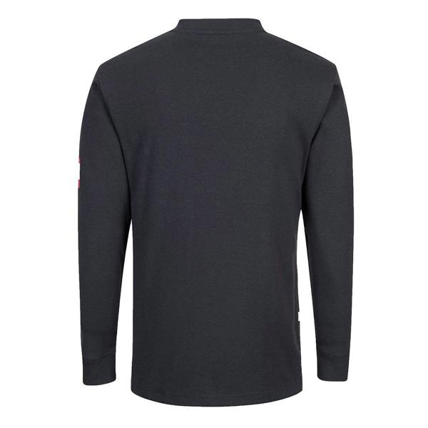 Bizflame Knit FR Long Sleeve Henley Portwest