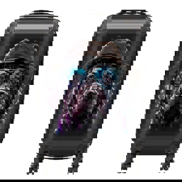 Warren Reed Labrador Retriever Dog Splashart Suitcase