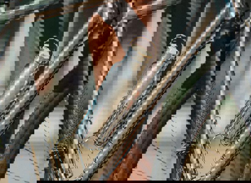 Klean Kanteen 473ml Rise Insulated Reflect Water Bottle with Bamboo Cap