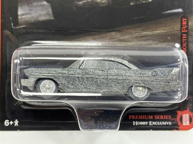 Auto World Slot Cars Christine An Evil 1958 Plymouth Fury Charred 1:64 Auto World AWSP040