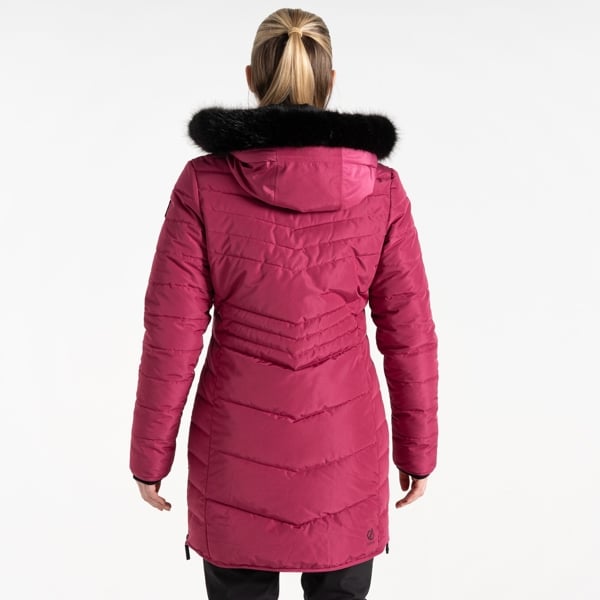 Dare 2B Women's Striking IV Mid Length Padded Jacket - Hydrangea Pink