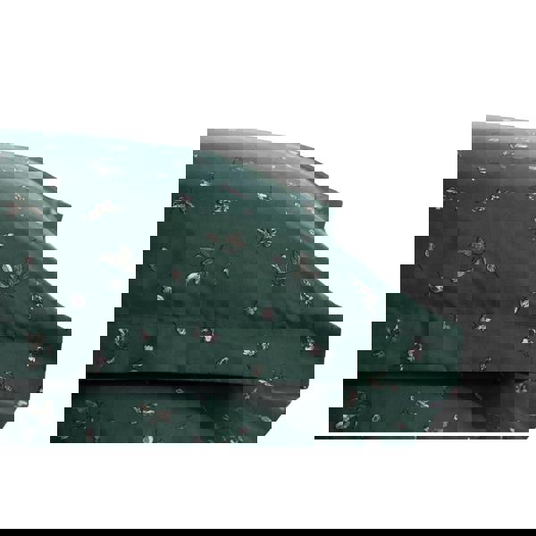 Belledorm Aiyla Oxford Pillowcase (Pack of 2) - Bottle Green