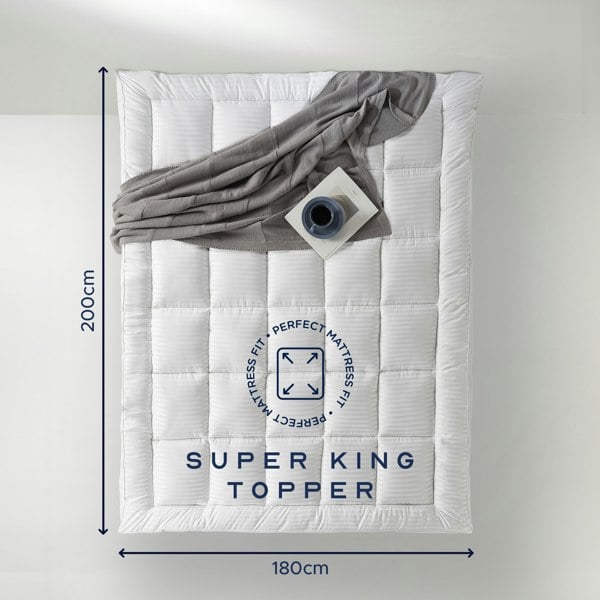 Snuggledown Luxurious Hotel Extra Deep 10cm Mattress Topper