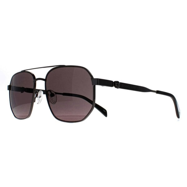 Alexander McQueen Sunglasses AM0458S 001 Ruthenium Grey