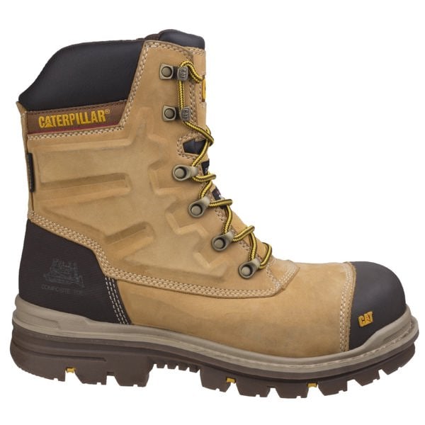 Caterpillar Men's Premier Waterproof Composite Work Boots - Honey