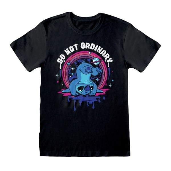 Lilo & Stitch Childrens/Kids So Not Ordinary Stitch T-Shirt - Black