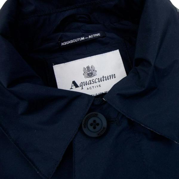 Aquascutum Active Active Packable Trench Navy Navy Blue Jacket S