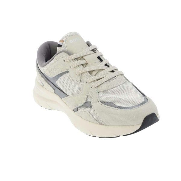 Boss Mens Owen Running Trainers - Beige