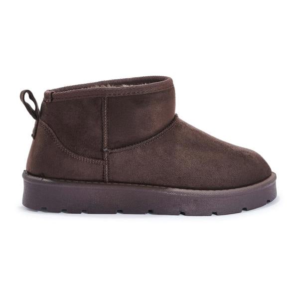 Urban Bliss Faux Fur Lined Ankle Boot