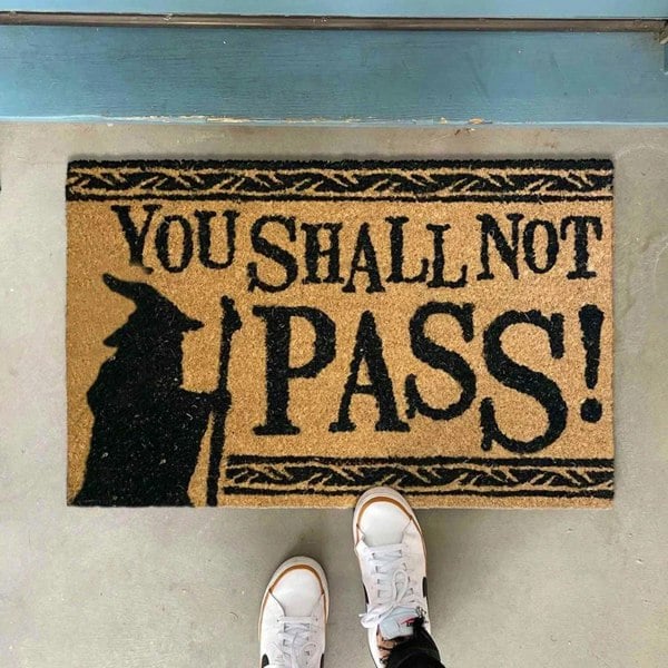 The Lord Of The Rings Doormat