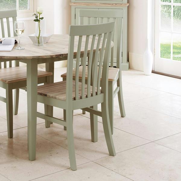 Statement Furniture Florence Wooden Dining Chair with Acacia Wood Seat