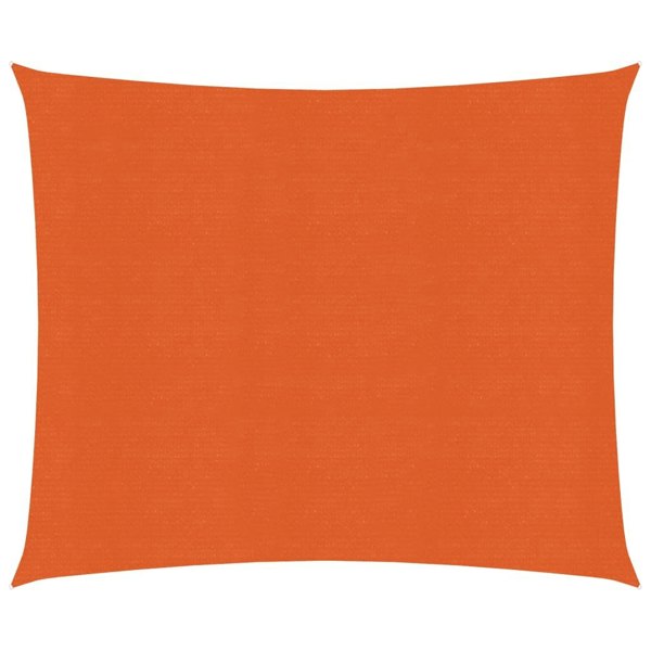 Berkfield Sunshade Sail 160 g/m�__ Orange 2x2.5 m HDPE
