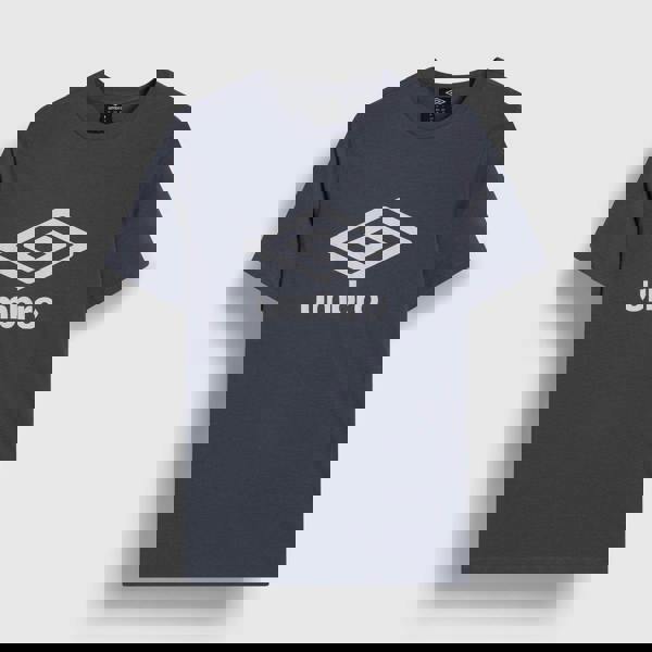 Umbro Mens Stacked Logo T-Shirt - Grisaille