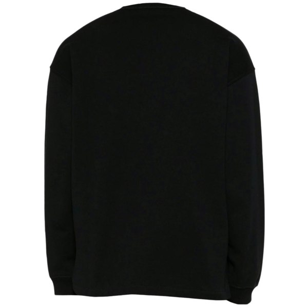 Diesel Double Division Logo Black Sweatshirt L