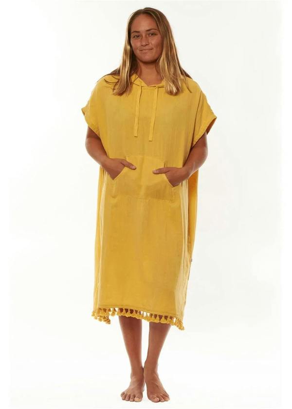 Sisstrevolution Sunny side hooded towel