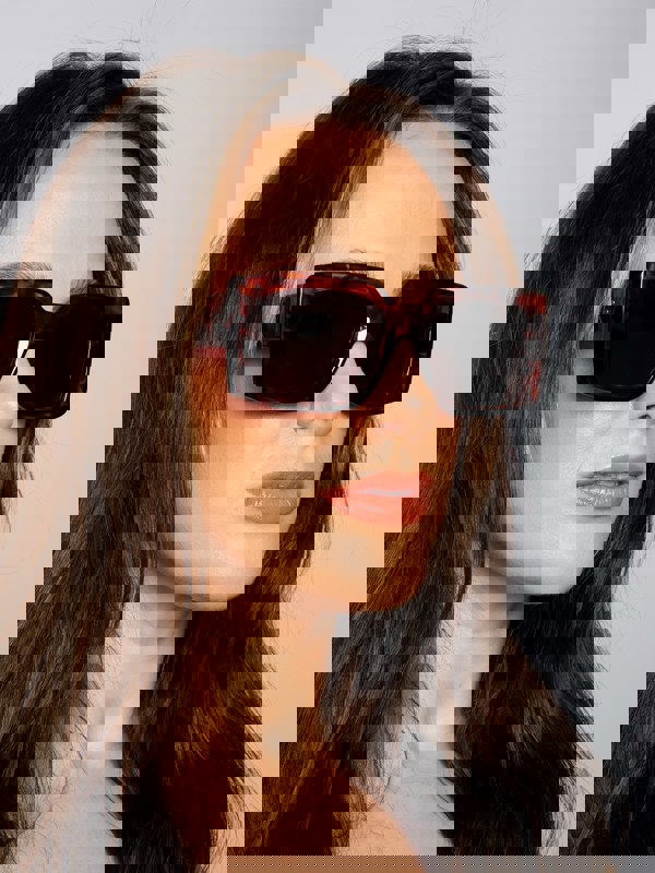 SVNX Oversized Square Frame in Tortoiseshell