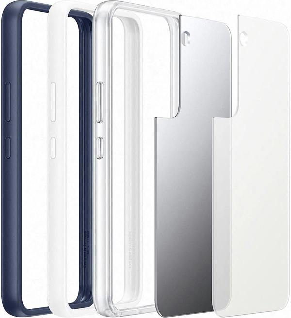 Samsung Galaxy S22 Frame Cover Transparent - EF-MS901CTEGWW
