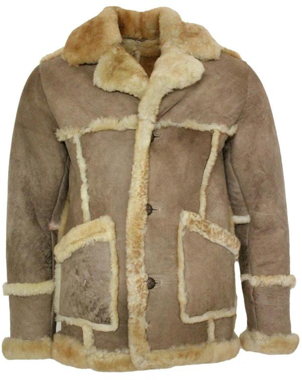 Infinity Leather Men’s Designer Winter Sheepskin Fur Coat-Zaragoza